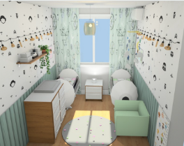 Quarto Gêmeos Geek